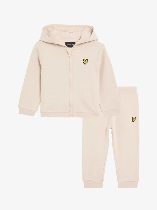 LYLE & SCOTT KIDS ZIP THROUGH HOODIE ANG JOGGER SET