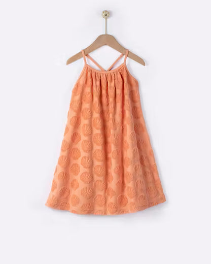 YELL OH ZOE SOFT CORAL DRESS