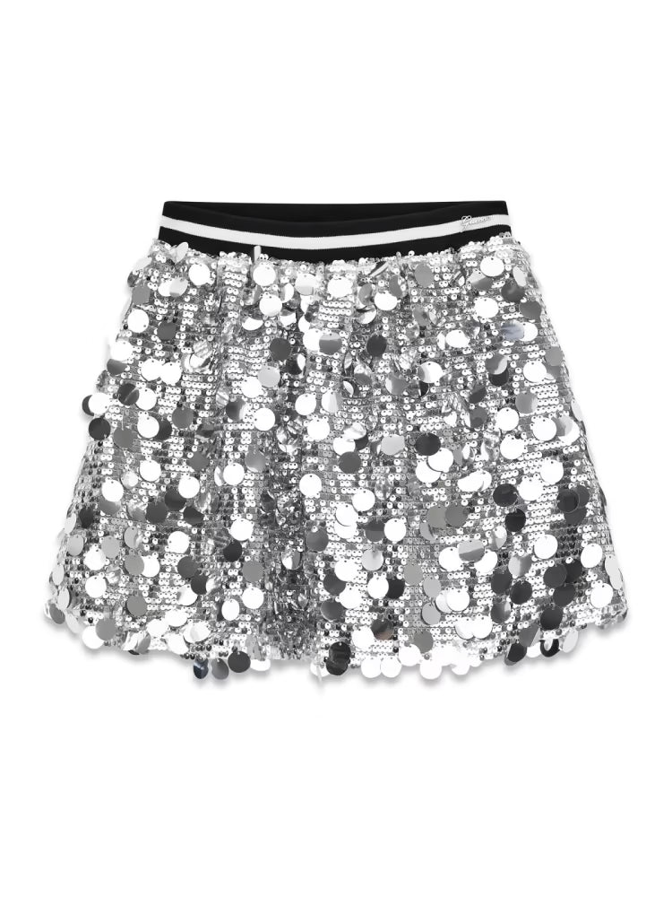 GUESS JEANS GIRL SEQUINS MIDI SKIRT