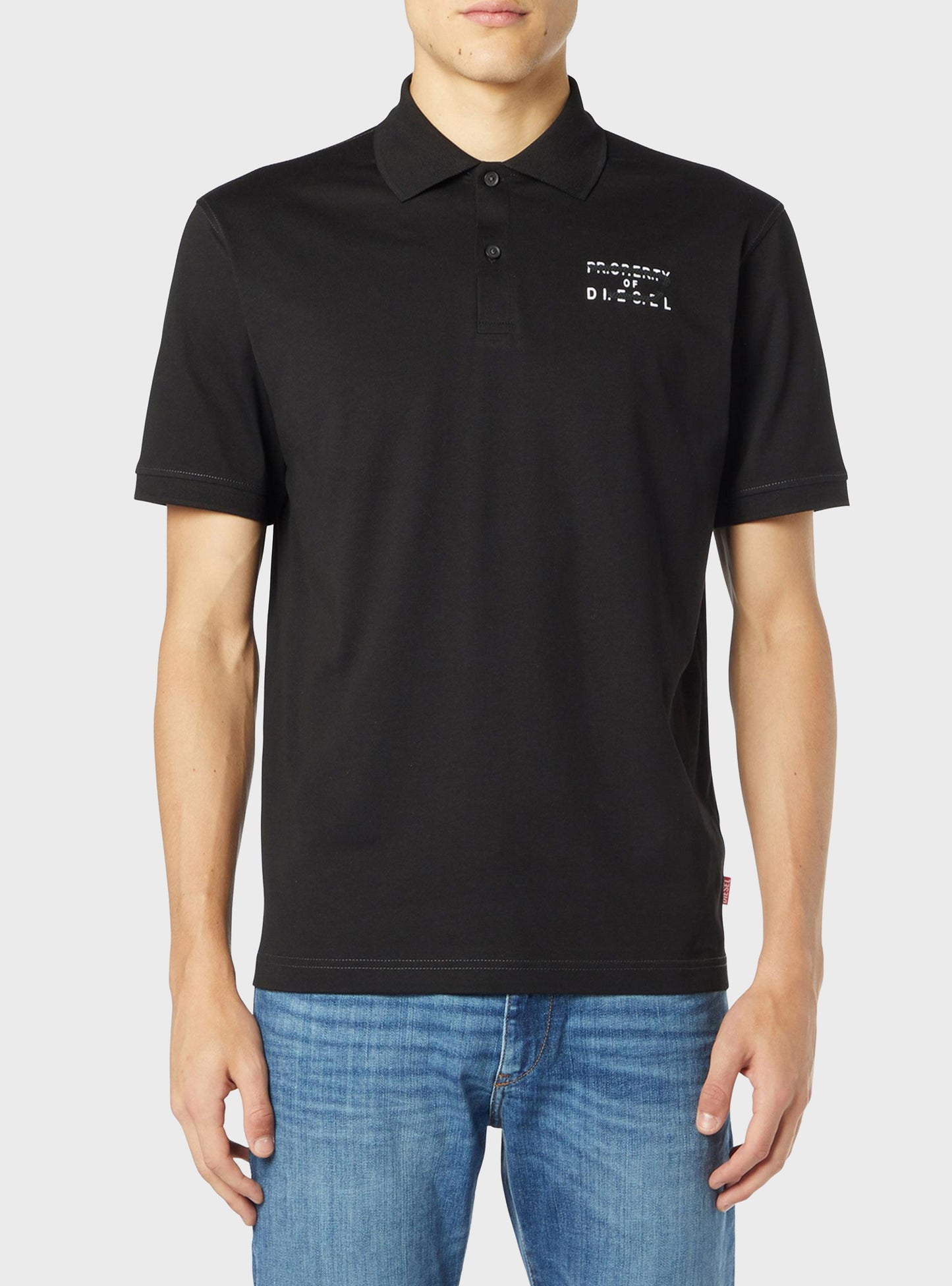 DIESEL T-REJUST-V2 POLO T SHIRT