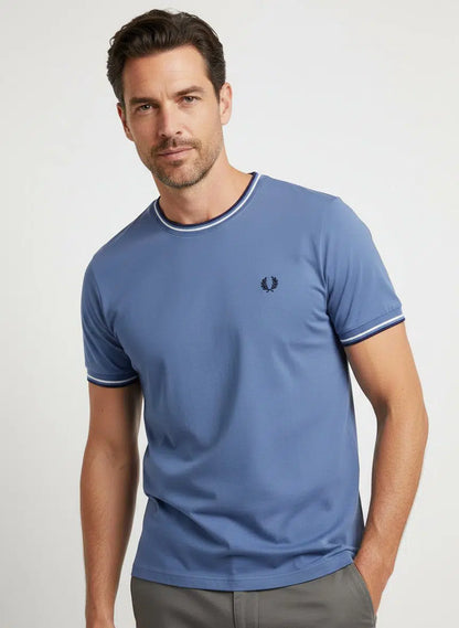 FRED PERRY TWIN TIPPED T SHIRT