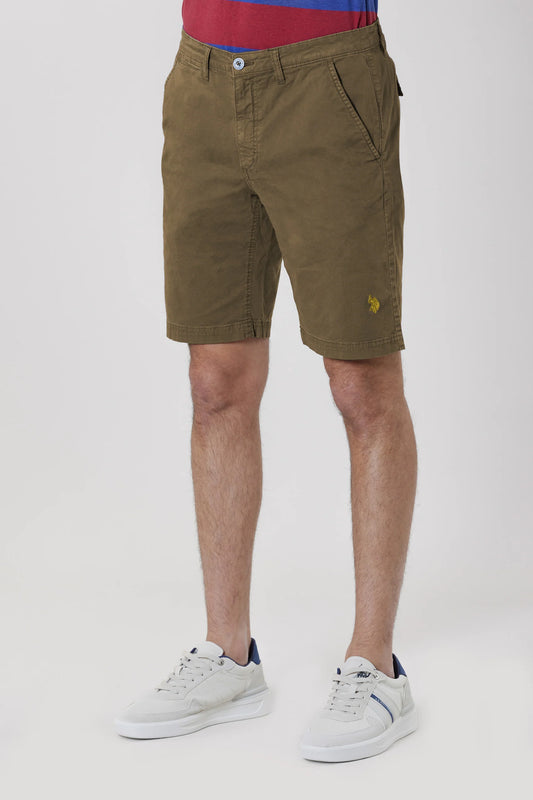 U.S POLO ASSN MAN STRETCH COTTON CHINO SHORTS