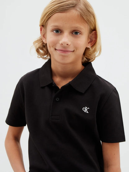 CALVIN KLEIN COTTON STRETCH POLO SHIRT