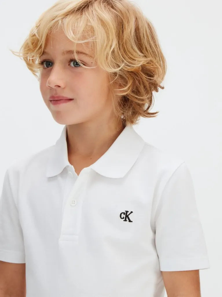 CALVIN KLEIN COTTON STRETCH POLO SHIRT