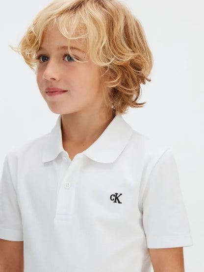 CALVIN KLEIN COTTON STRETCH POLO SHIRT