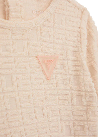 GUESS BABY UNISEX INTERLOCK OVERALL