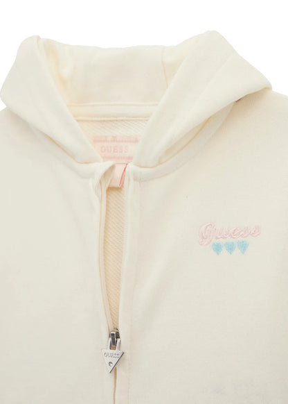 GUESS SET HOODED ZIP TOP & PANTS