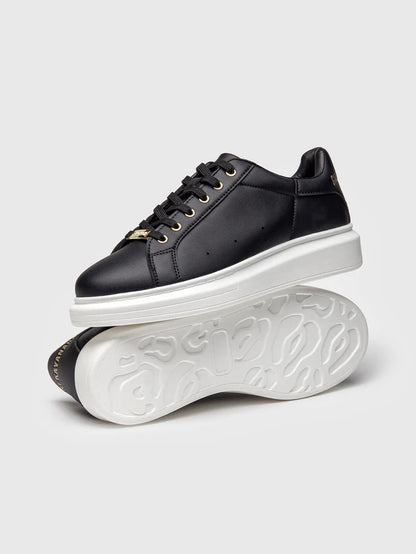 GIANNI KAVANAGH BLACK CORE UPSCALE SNEAKERS