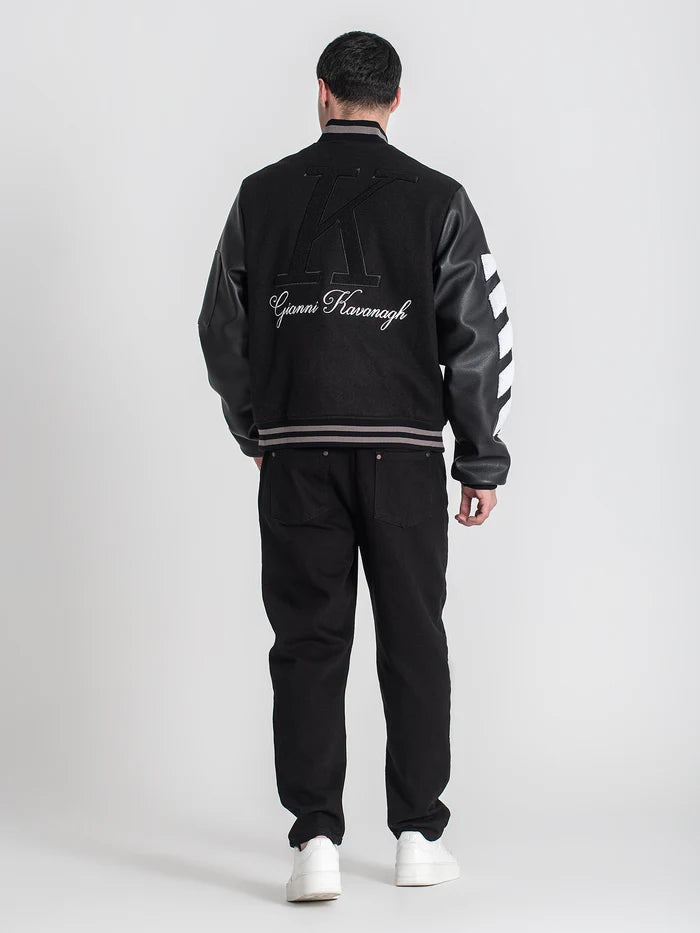 GIANNI KAVANAGH VARSITY BOMBER JACKET