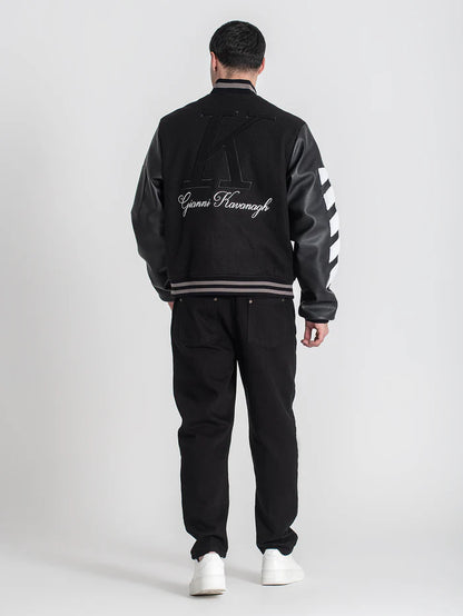 GIANNI KAVANAGH VARSITY BOMBER JACKET