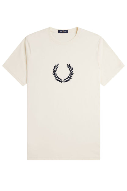 FRED PERRY EMBROIDERED T SHIRT