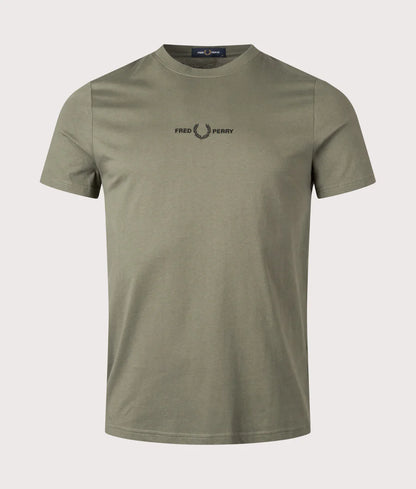 FRED PERRY EMBROIDERY T SHIRT