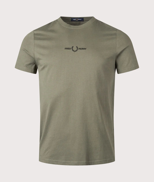 FRED PERRY EMBROIDERY T SHIRT