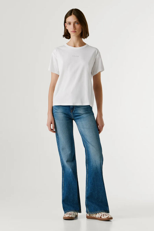 PEPE JEANS WOMAN MIA LOGO T SHIRT