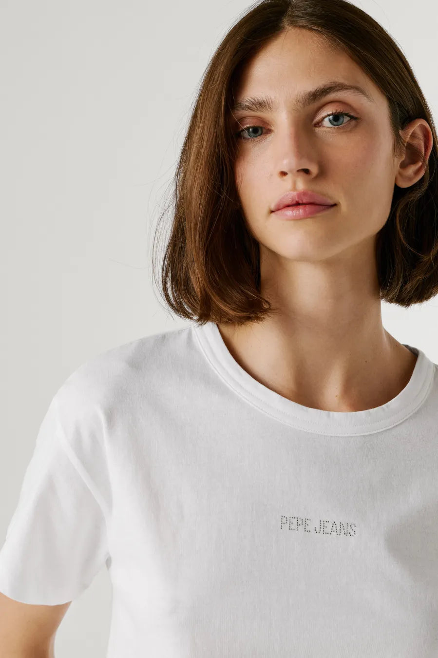 PEPE JEANS WOMAN MIA LOGO T SHIRT