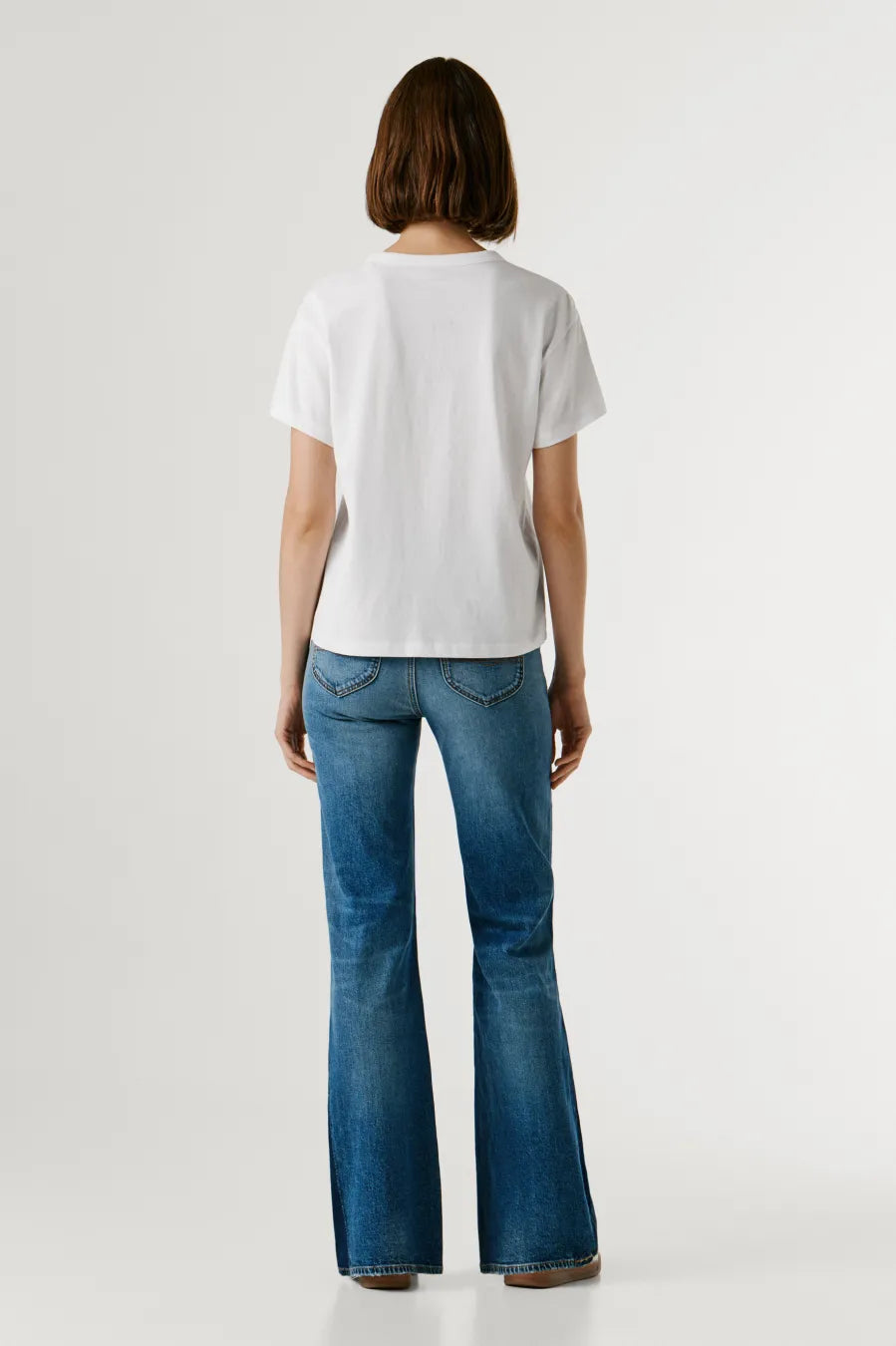 PEPE JEANS WOMAN MIA LOGO T SHIRT