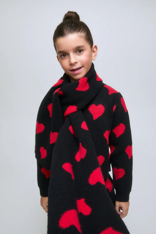 COMPANIA FANTASTICA HEARTS SCARF