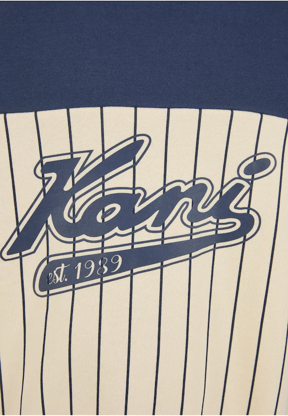 KARL KANI KIDS VARSITY PINSTRIPE SWEATSHIRT