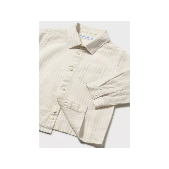 _MAYORAL STRIPED LINEN SHIRT