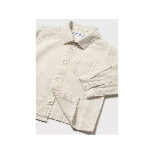 _MAYORAL STRIPED LINEN SHIRT