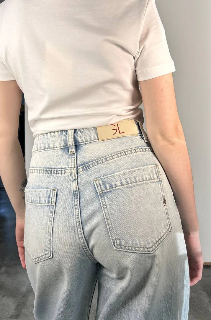 GIANNI LUPO WOMAN HAZEL BAGGY JEANS