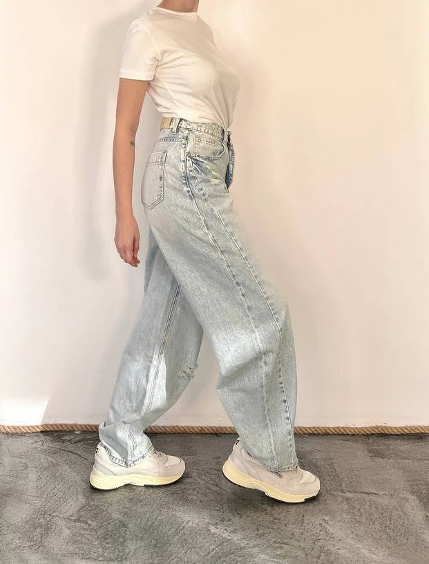 GIANNI LUPO WOMAN HAZEL BAGGY JEANS