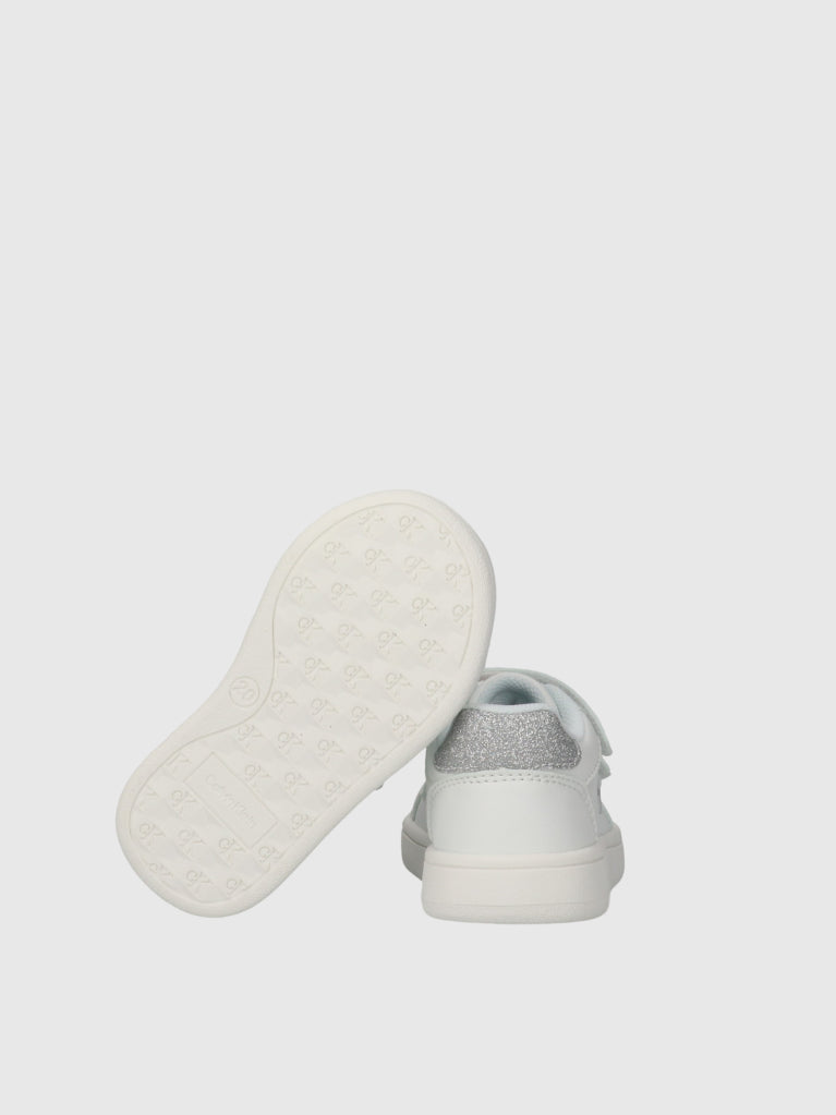CALVIN KLEIN KIDS LOW CUT VELCRO SNEAKERS