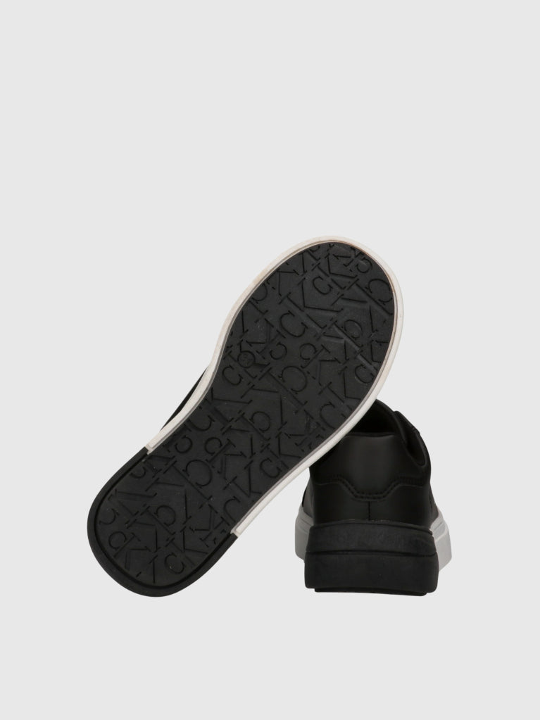 CALVIN KLEIN KIDS LOW CUT LACE-UP SNEAKERS