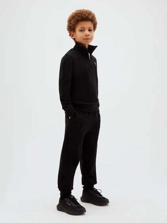 CALVIN KLEIN KIDS WOVEN LABEL RELAXED SWEATPANTS