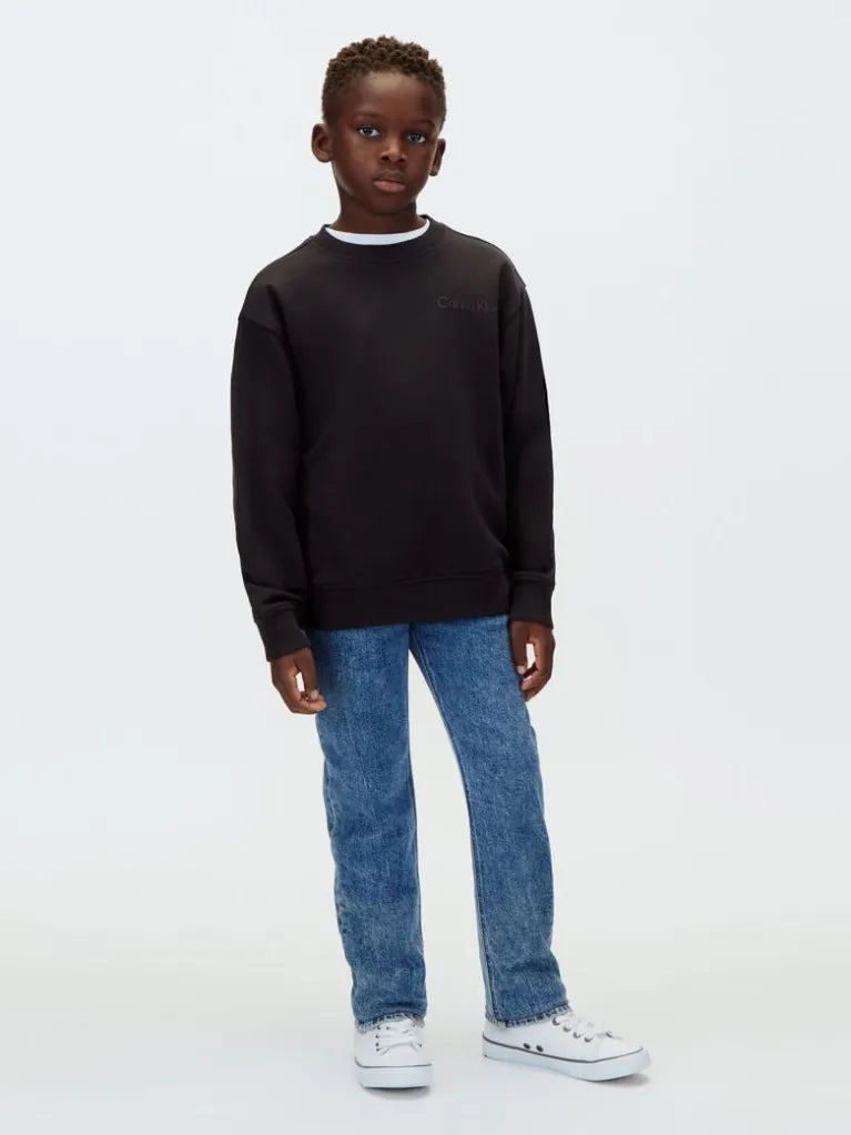 CALVIN KLEIN KIDS BACKPRINT CN SWEATSHIRT