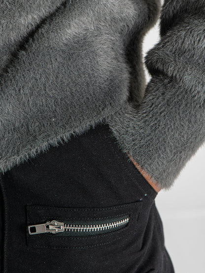 GIANNI KAVANAGH STRUCTURED KNIT SWEATER