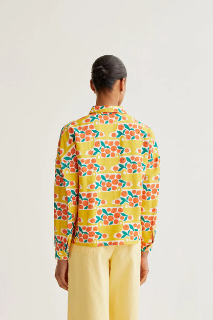 COMPANIA FANTASTICA CITRUS PRINT SHIRT