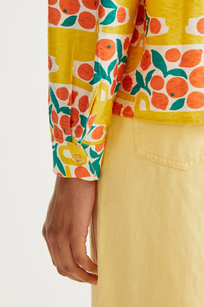 COMPANIA FANTASTICA CITRUS PRINT SHIRT