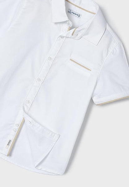 MAYORAL COOTON LINEN SS SHIRT