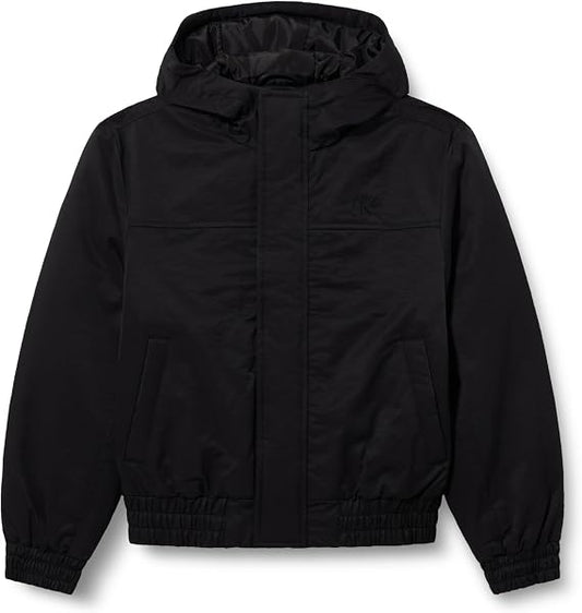 CALVIN KLEIN KIDS PADDED HOODED HARRINGTON JACKET