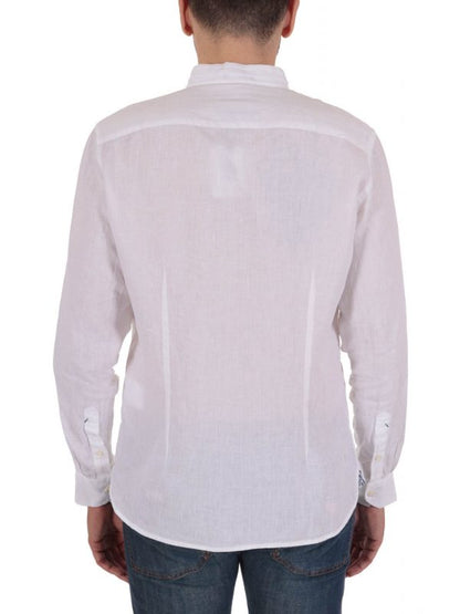 U.S POLO ASSN ROUND COLLAR ADAM LINEN SHIRT