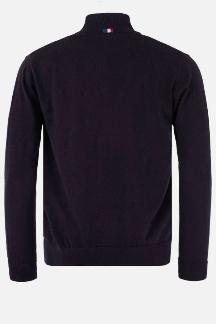 US POLO ASSN MEN LEO FULL ZIP KNITTED CARDIGAN