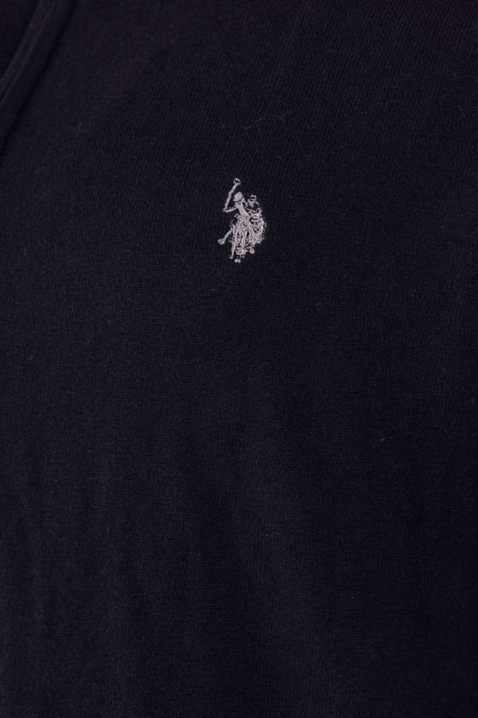 US POLO ASSN MEN LEO FULL ZIP KNITTED CARDIGAN