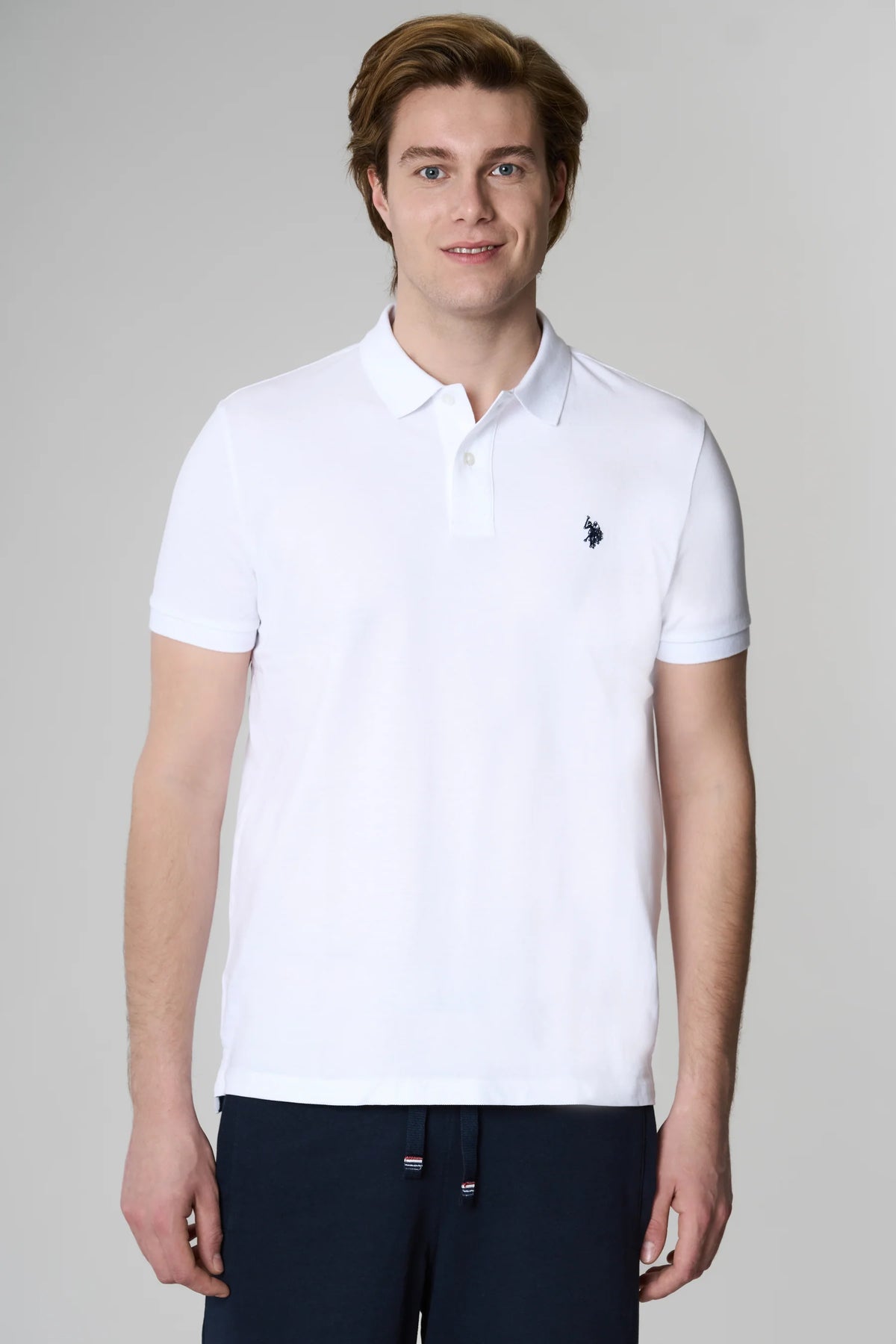 U.S POLO ASSN MAN BASIC COLLAR T SHIRT