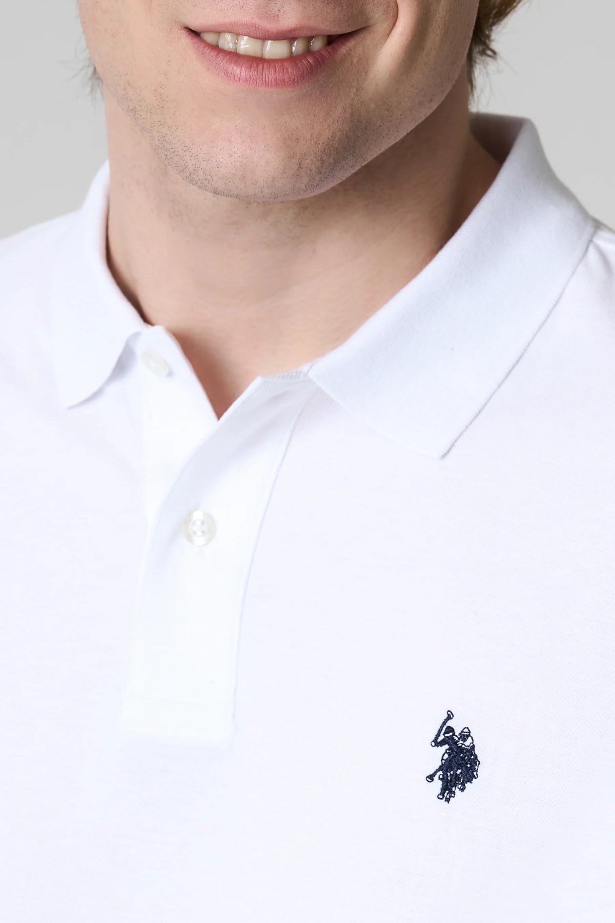 U.S POLO ASSN MAN BASIC COLLAR T SHIRT