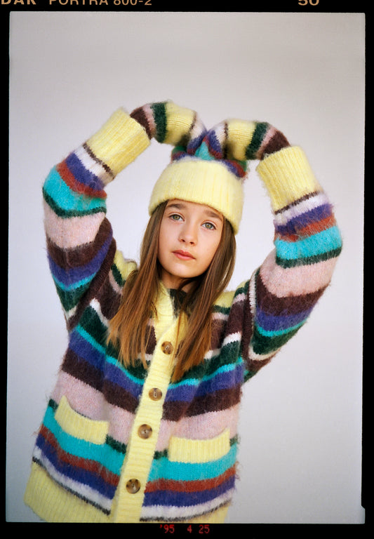 MOLO GIRLS BRUTUS FLUFFY CARDIGAN
