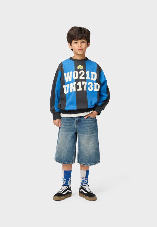 MOLO KIDS MONTI STRIPED SWEATSHIRT