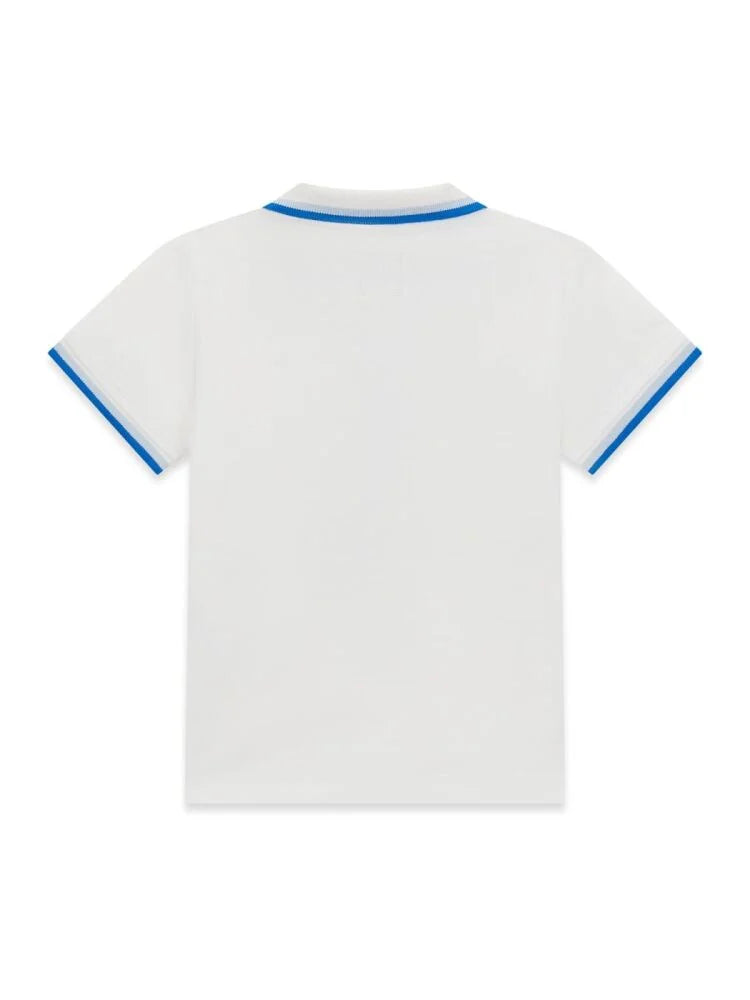 GUESS KIDS EMBROIDERY LOGO POLO T SHIRT