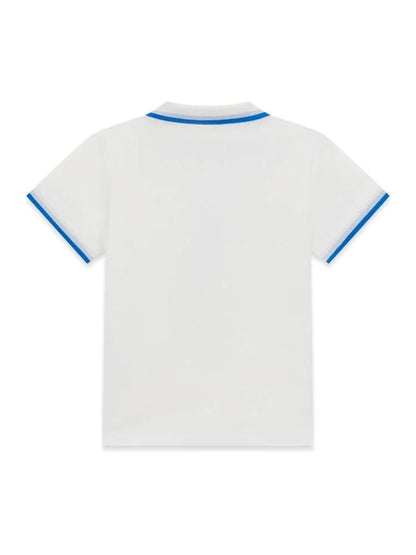 GUESS KIDS EMBROIDERY LOGO POLO T SHIRT