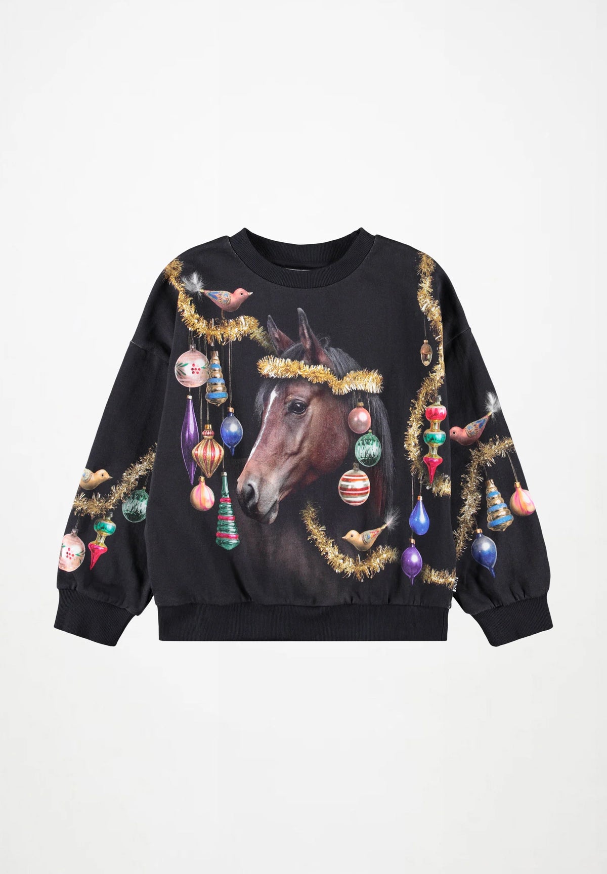 MOLO KIDS MAXI MULTIPRINT SWEATSHIRT