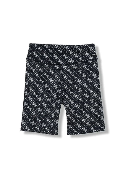GUESS KIDS ALLOVER AOP BIKER LEGGINS