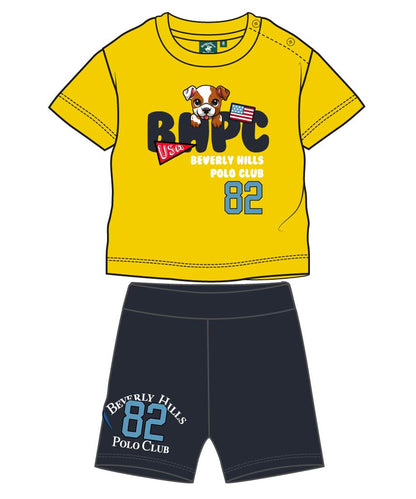 BEVERLY HILLS POLO CLUB SET T SHIRT & SHORT