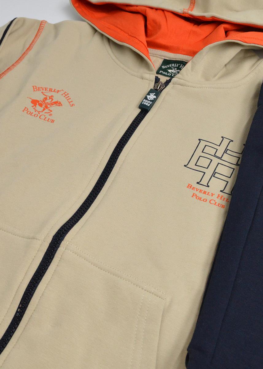 BEVERLY HILLS POLO CLUB KIDS ZIP HOODED TRACKSUIT