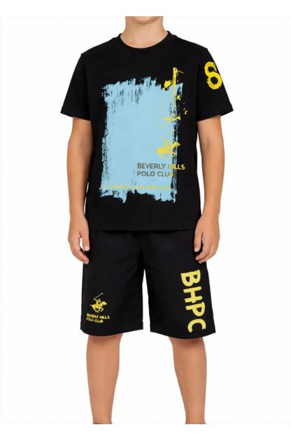 BEVERLY HILLS KIDS SET T SHIRT & SHORT