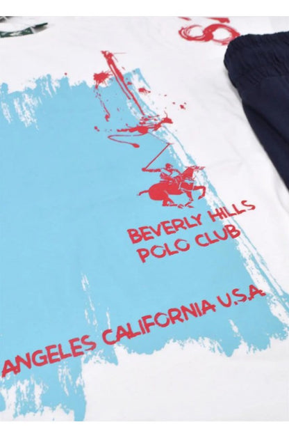 BEVERLY HILLS KIDS SET T SHIRT & SHORT